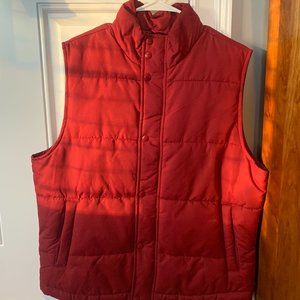 Medium St. John's Bay Red Vest